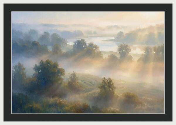 Foggy Morning Serenity