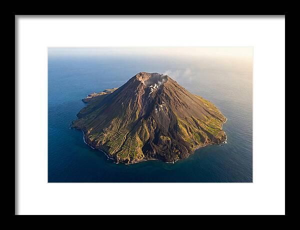 Fogo Volcano From Above