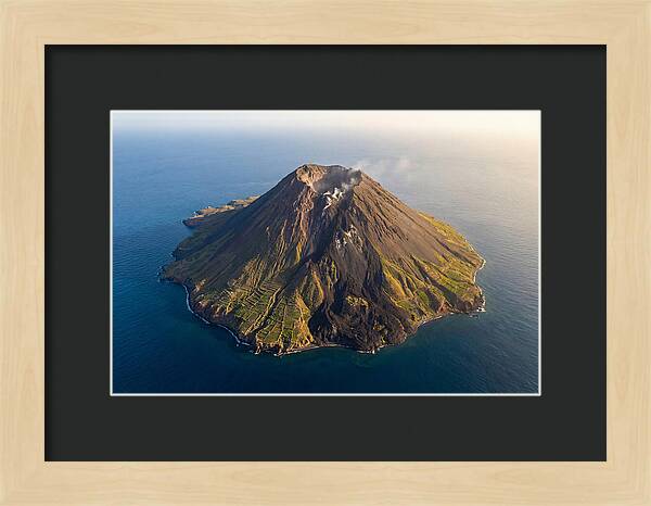 Fogo Volcano From Above