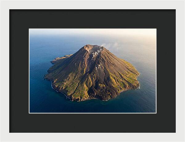 Fogo Volcano From Above