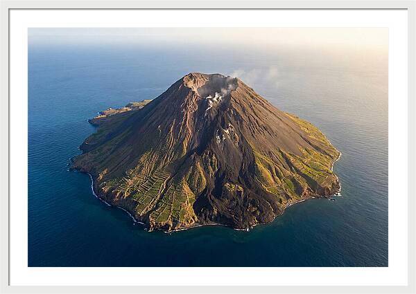 Fogo Volcano From Above