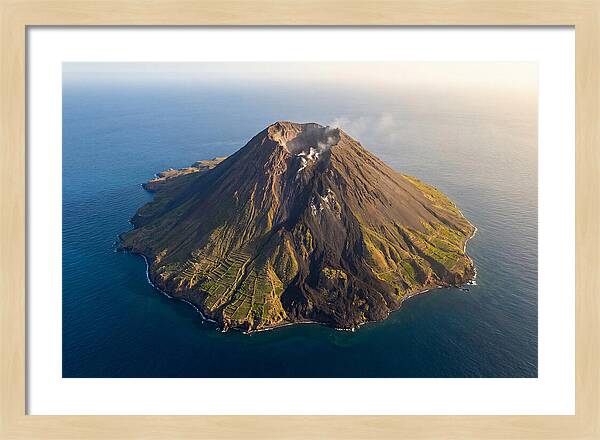 Fogo Volcano From Above