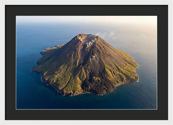 Fogo Volcano From Above