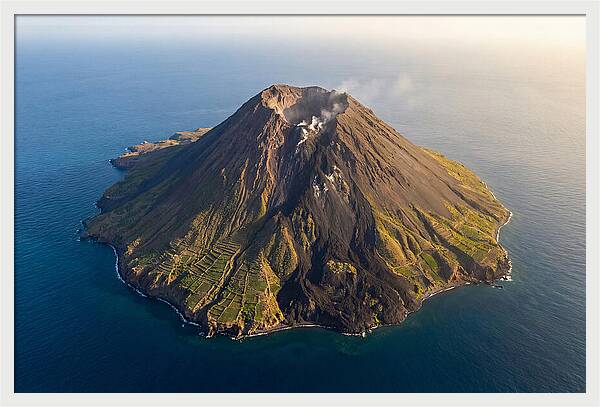 Fogo Volcano From Above