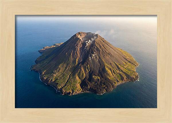 Fogo Volcano From Above