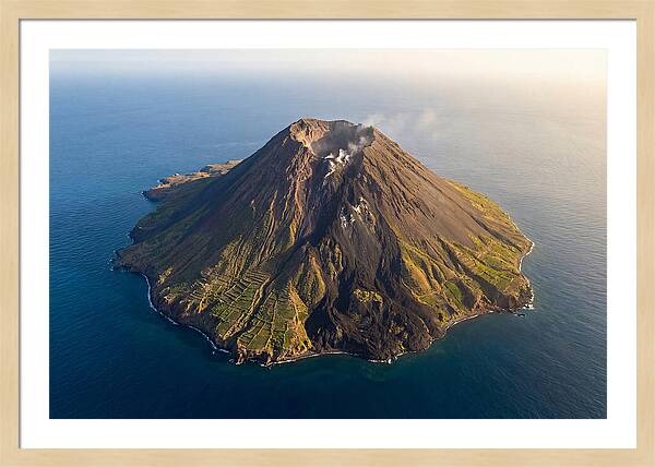 Fogo Volcano From Above