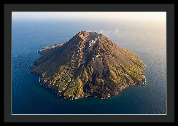 Fogo Volcano From Above