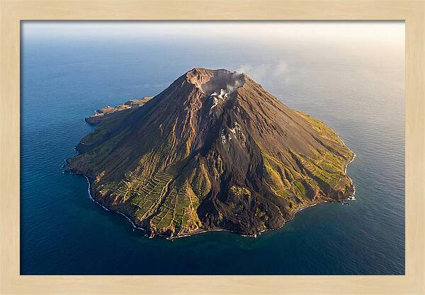 Fogo Volcano From Above