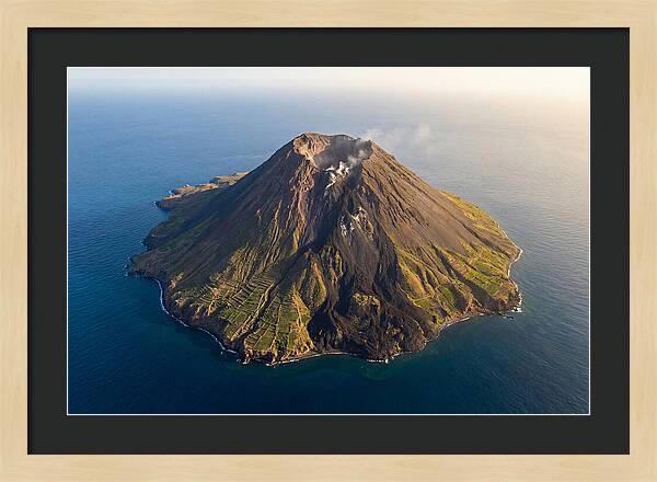 Fogo Volcano From Above