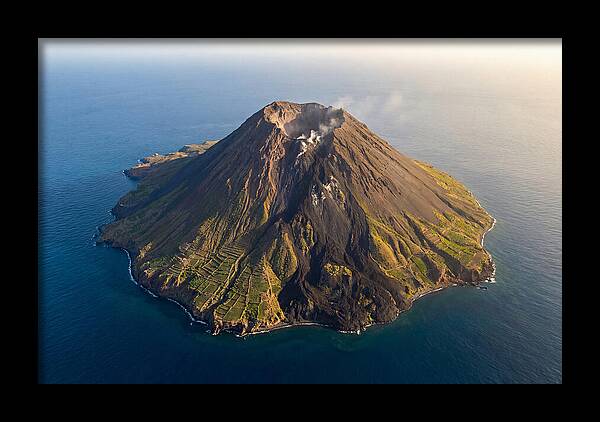 Fogo Volcano From Above
