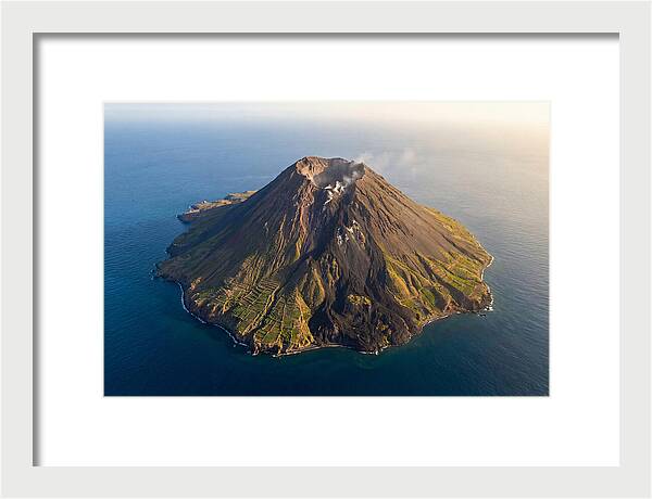 Fogo Volcano From Above