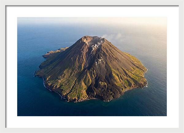 Fogo Volcano From Above