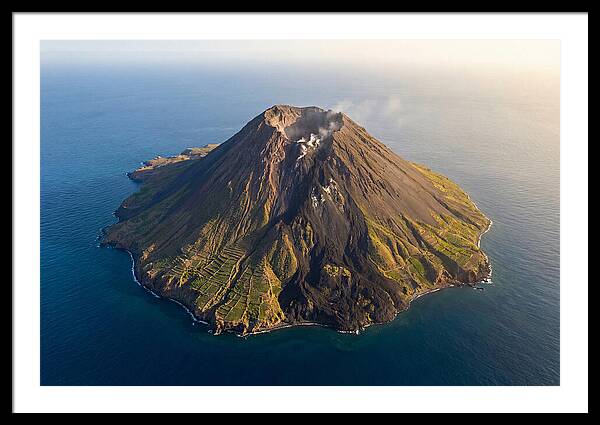 Fogo Volcano From Above