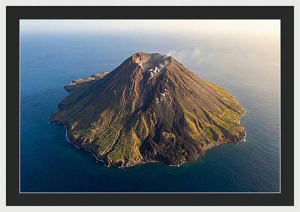Fogo Volcano From Above