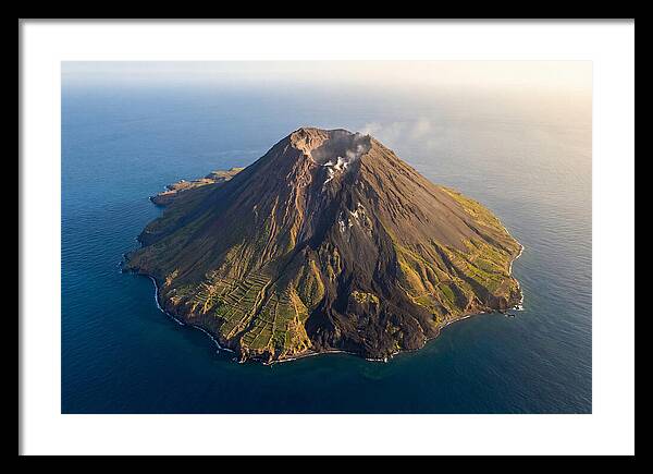 Fogo Volcano From Above