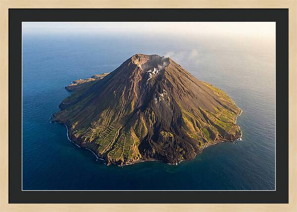 Fogo Volcano From Above