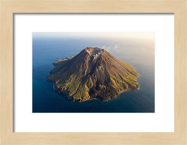 Fogo Volcano From Above