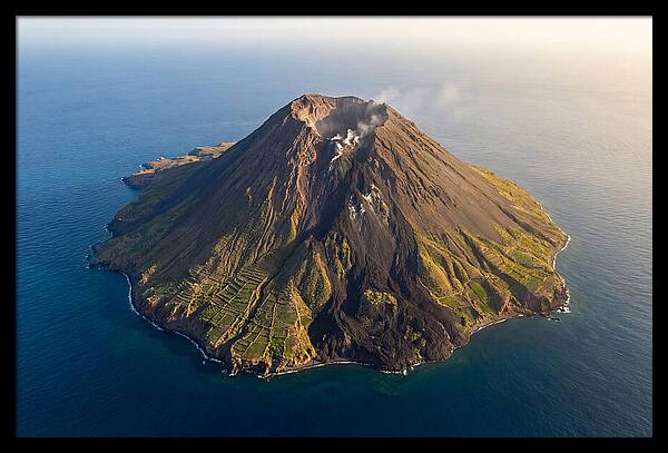 Fogo Volcano From Above