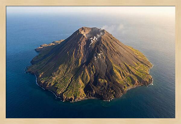 Fogo Volcano From Above