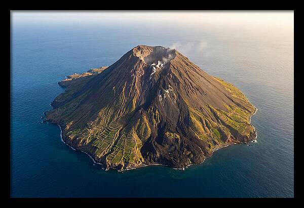 Fogo Volcano From Above