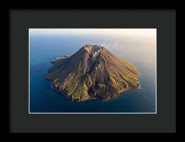 Fogo Volcano From Above