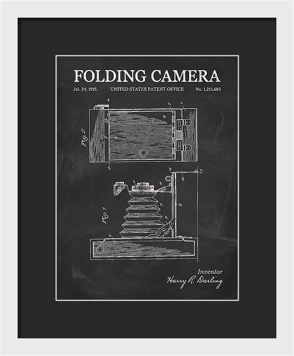 Folding Camera Chalkboard Patent Us1211683