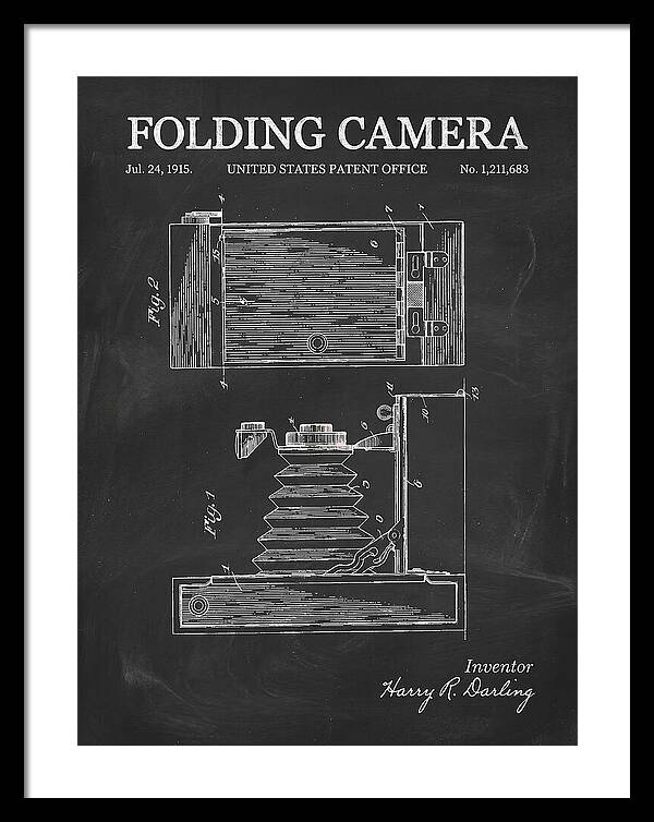 Folding Camera Chalkboard Patent Us1211683