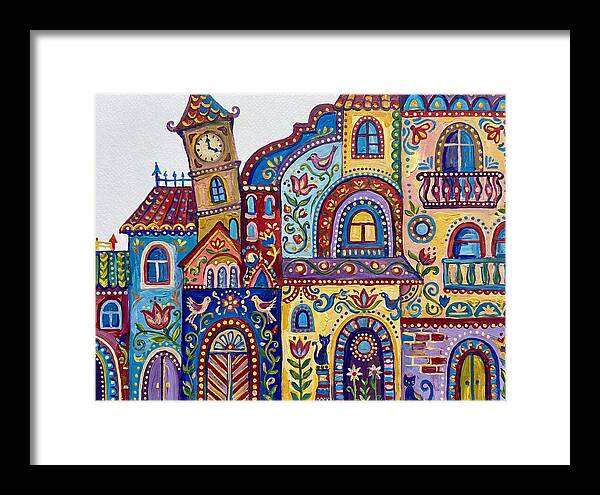 Folk Art Building Facade