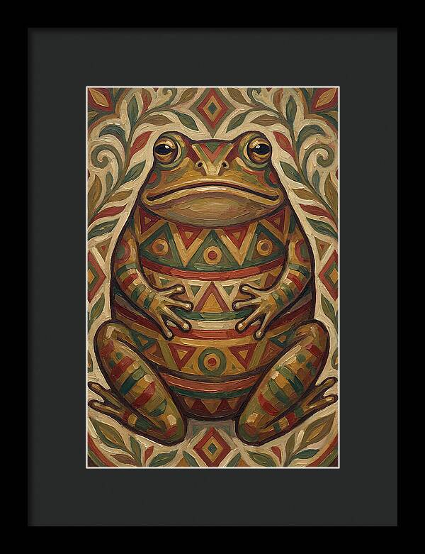 Folk Art Bullfrog