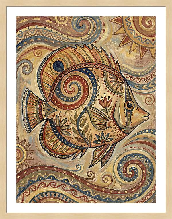 Folk Art Butterflyfish