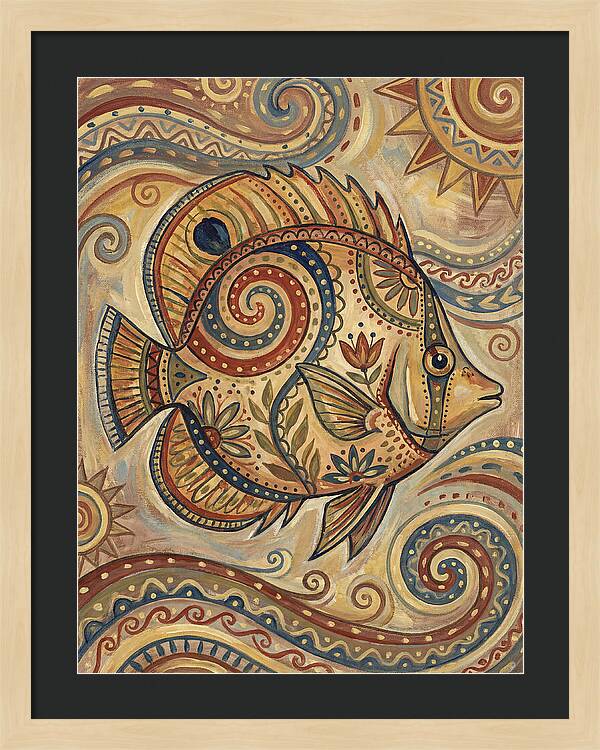 Folk Art Butterflyfish