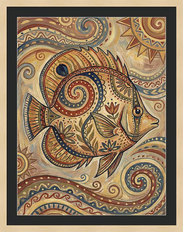 Folk Art Butterflyfish