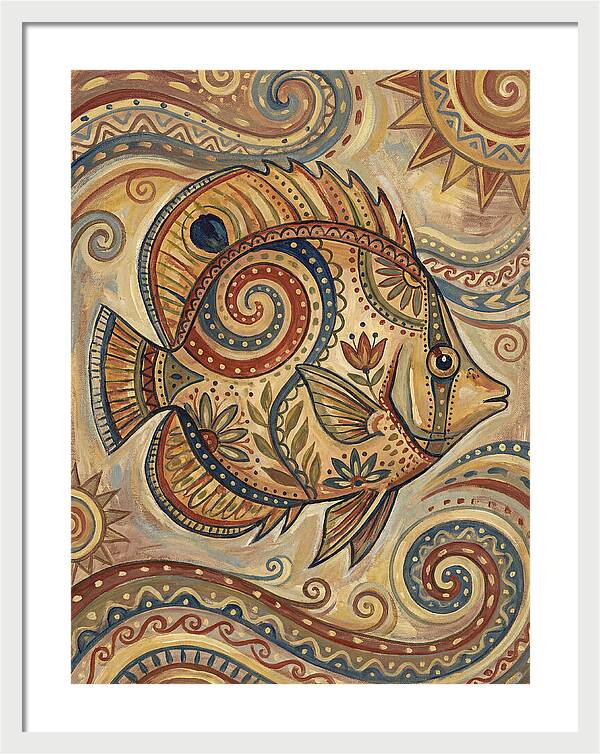 Folk Art Butterflyfish
