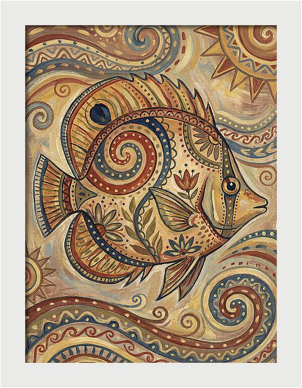 Folk Art Butterflyfish