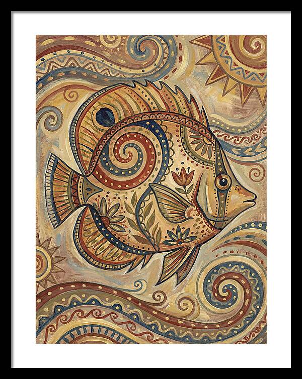 Folk Art Butterflyfish
