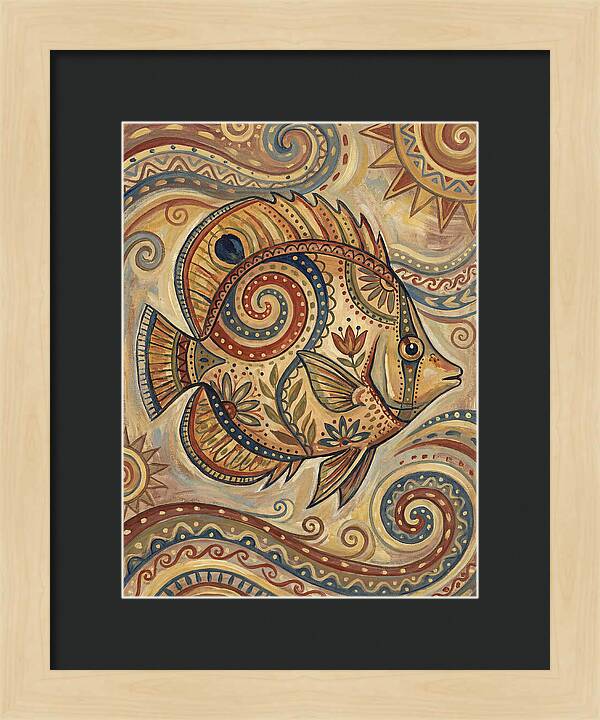Folk Art Butterflyfish