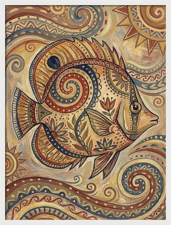 Folk Art Butterflyfish