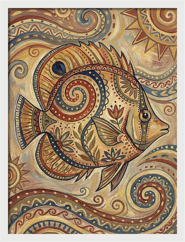 Folk Art Butterflyfish