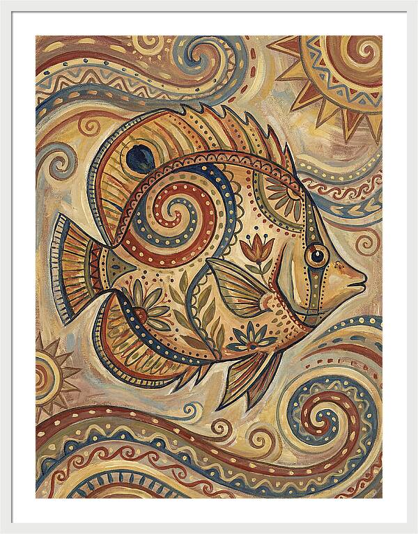 Folk Art Butterflyfish