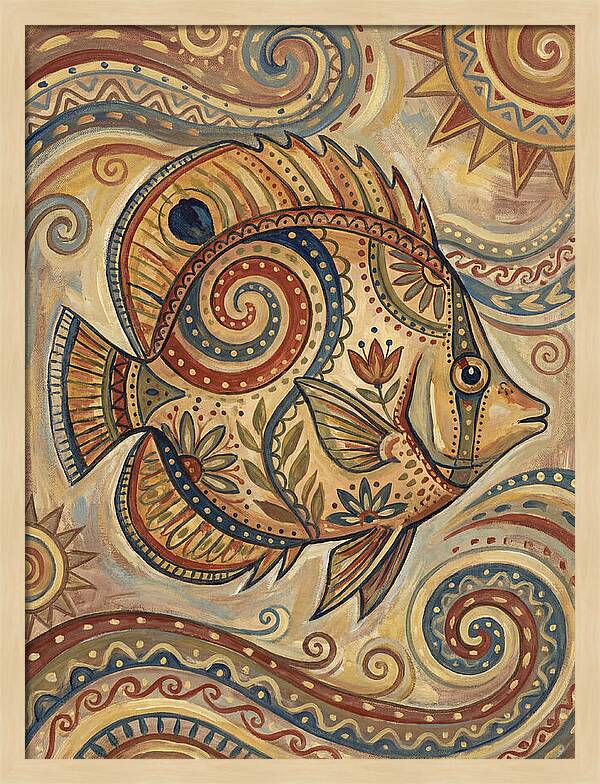 Folk Art Butterflyfish