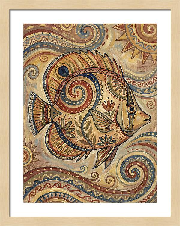 Folk Art Butterflyfish
