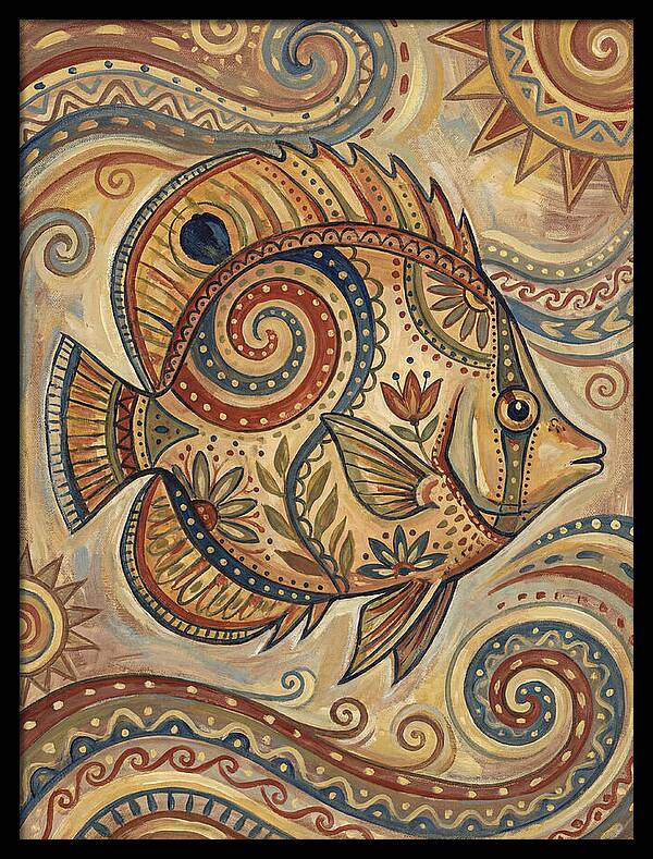 Folk Art Butterflyfish