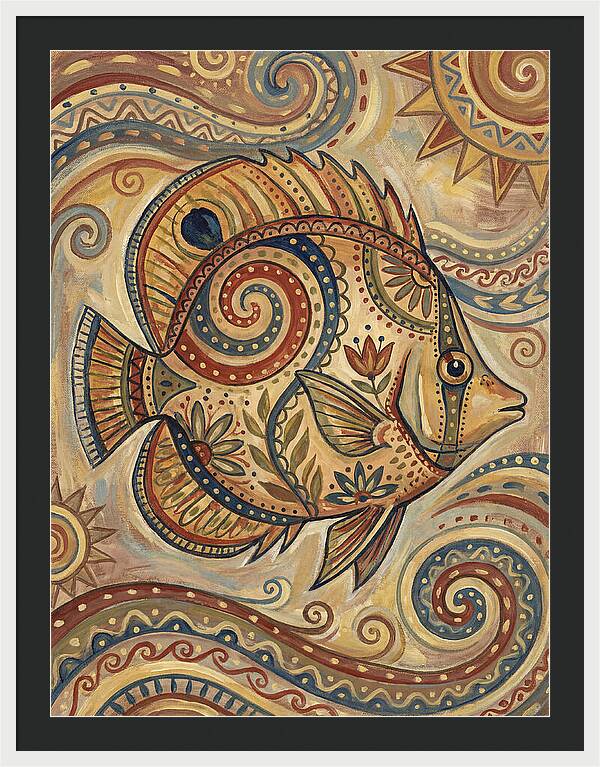 Folk Art Butterflyfish