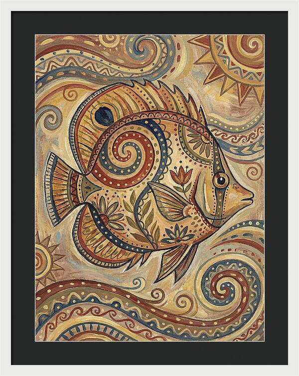 Folk Art Butterflyfish