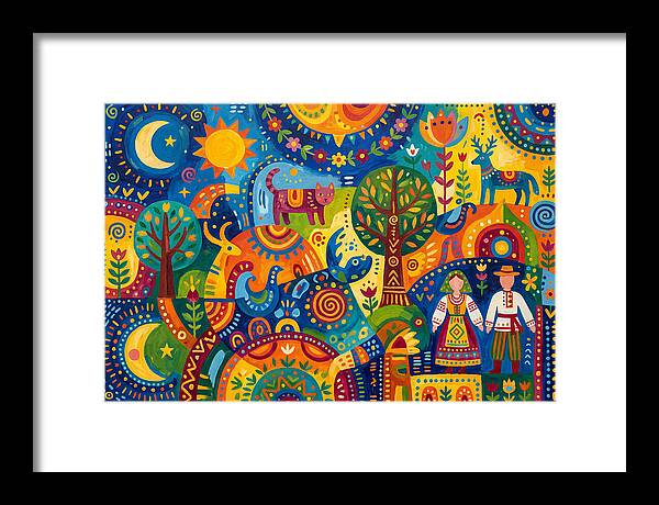 Folk Art Celebration Of Nature