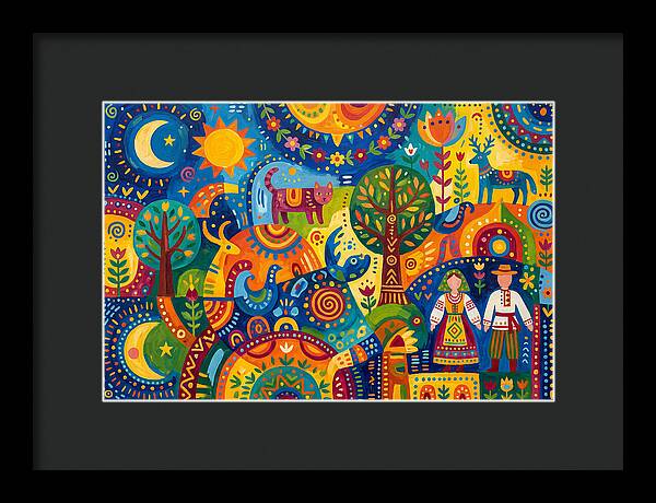 Folk Art Celebration Of Nature