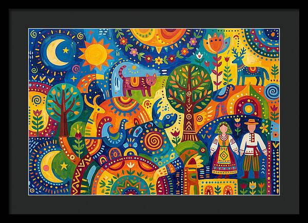 Folk Art Celebration Of Nature