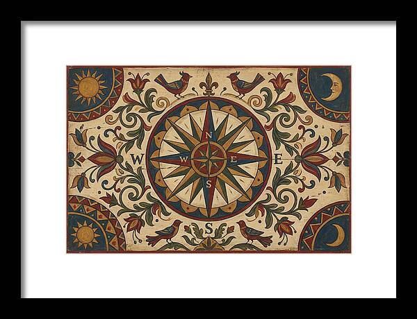 Folk Art Compass