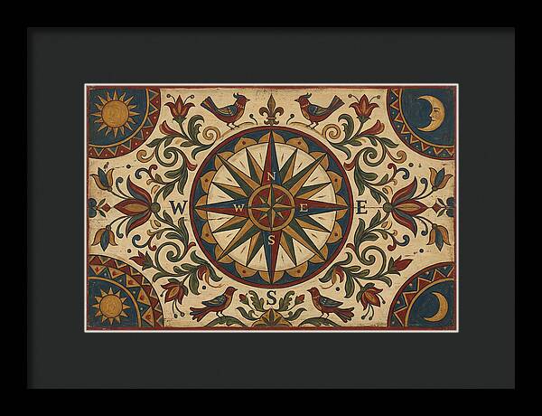 Folk Art Compass
