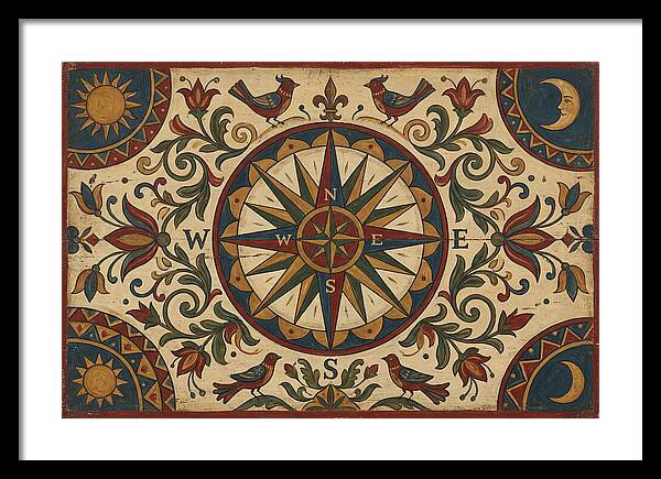 Folk Art Compass